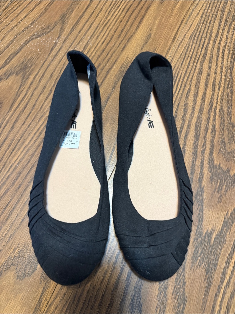 American Eagle Outfitters Black Women's Ballet Flats
